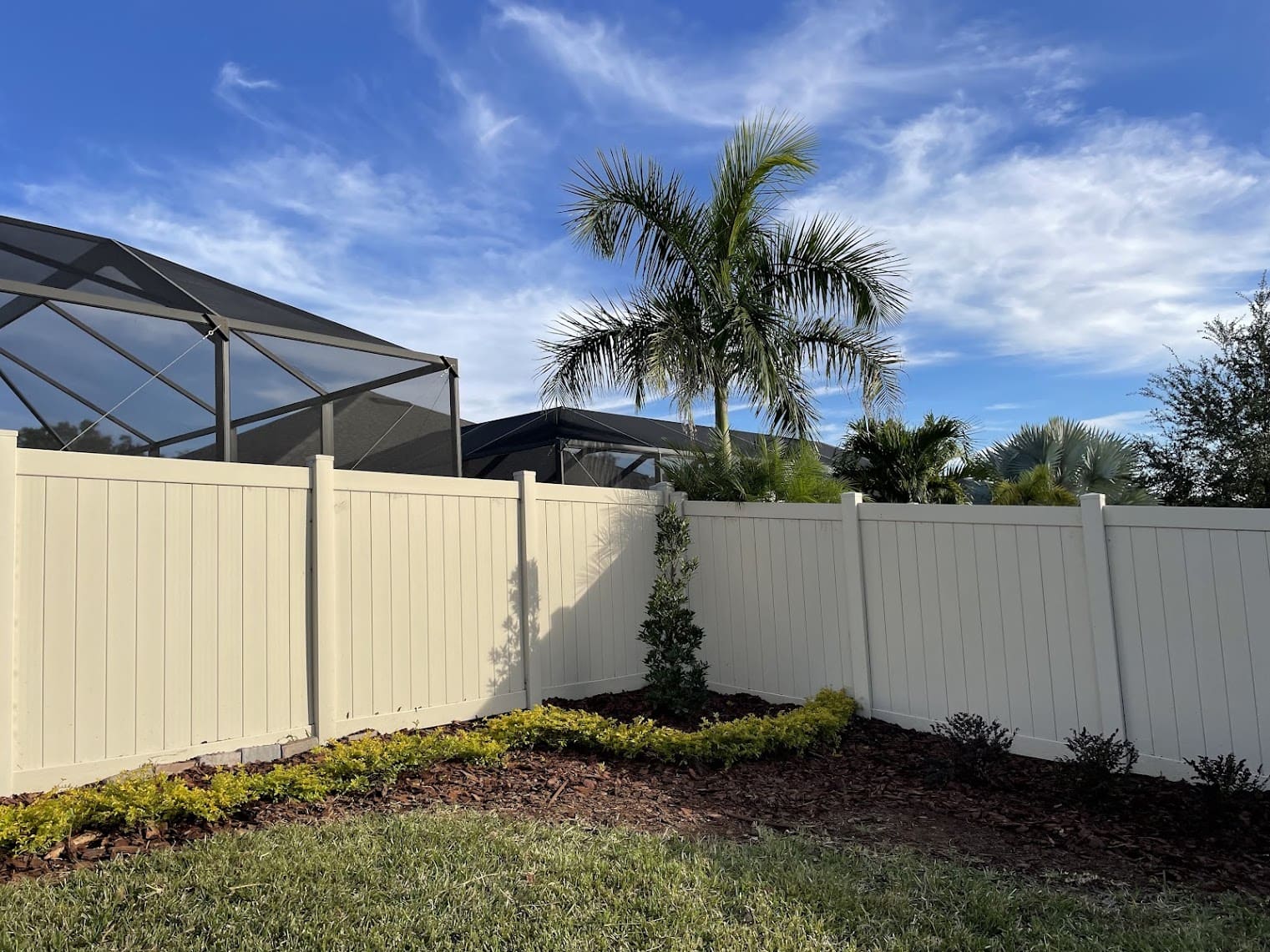 Detailed landscape bed maintenance